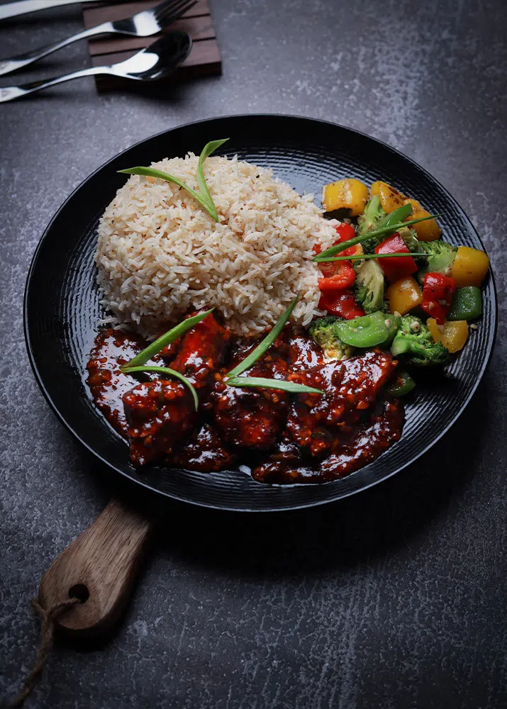 Teriyaki Chicken Fried Rice